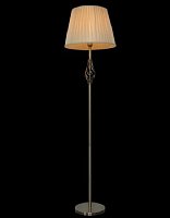 Торшер напольный (светильник) Мелодия Света абажур из ткани 220В Бронза